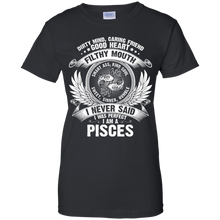 Load image into Gallery viewer, Pisces Perfect Birthday Dirty Mind, Good Heart Zodiac Tee HT01 - pisces-perfect-birthday-dirty-mind-good-heart-zodiac-tee-ht01-vivianstorescom-8