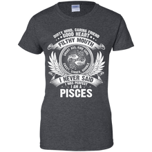 Load image into Gallery viewer, Pisces Perfect Birthday Dirty Mind, Good Heart Zodiac Tee HT01 - pisces-perfect-birthday-dirty-mind-good-heart-zodiac-tee-ht01-vivianstorescom-9