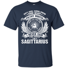 Load image into Gallery viewer, Sagittarius Perfect Birthday Dirty Mind, Good Heart Zodiac Tee HT01 - sagittarius-perfect-birthday-dirty-mind-good-heart-zodiac-tee-ht01-vivianstorescom-2