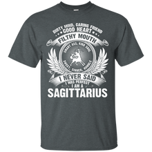 Load image into Gallery viewer, Sagittarius Perfect Birthday Dirty Mind, Good Heart Zodiac Tee HT01 - sagittarius-perfect-birthday-dirty-mind-good-heart-zodiac-tee-ht01-vivianstorescom-3