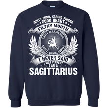 Load image into Gallery viewer, Sagittarius Perfect Birthday Dirty Mind, Good Heart Zodiac Tee HT01 - sagittarius-perfect-birthday-dirty-mind-good-heart-zodiac-tee-ht01-vivianstorescom-7