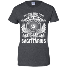 Load image into Gallery viewer, Sagittarius Perfect Birthday Dirty Mind, Good Heart Zodiac Tee HT01 - sagittarius-perfect-birthday-dirty-mind-good-heart-zodiac-tee-ht01-vivianstorescom-9