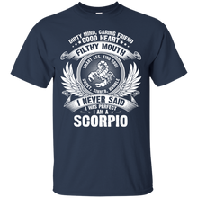 Load image into Gallery viewer, Scorpio Perfect Birthday Dirty Mind, Good Heart Zodiac Tee HT01 - scorpio-perfect-birthday-dirty-mind-good-heart-zodiac-tee-ht01-vivianstorescom-2