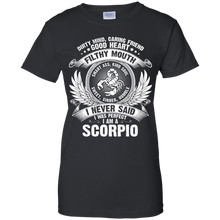Load image into Gallery viewer, Scorpio Perfect Birthday Dirty Mind, Good Heart Zodiac Tee HT01 - scorpio-perfect-birthday-dirty-mind-good-heart-zodiac-tee-ht01-vivianstorescom-8