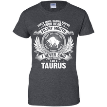 Load image into Gallery viewer, Taurus Perfect Birthday Dirty Mind, Good Heart Zodiac Tee HT01 - taurus-perfect-birthday-dirty-mind-good-heart-zodiac-tee-ht01-vivianstorescom-9