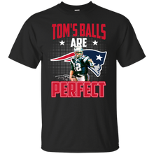 Load image into Gallery viewer, Tom's Ball Are Perfect Funny Tom Brady Patriots T-shirt KA01 - toms-ball-are-perfect-funny-tom-brady-patriots-t-shirt-ka01-vivianstorescom