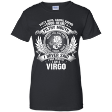 Load image into Gallery viewer, Virgo Perfect Birthday Dirty Mind, Good Heart Zodiac Tee HT01 - virgo-perfect-birthday-dirty-mind-good-heart-zodiac-tee-ht01-vivianstorescom-8